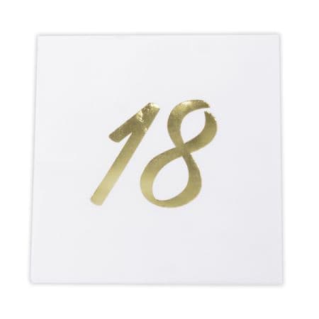 מפיות נייר קוקטייל 16 יח – גיל 18