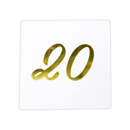 מפיות נייר קוקטייל 16 יח – גיל 20